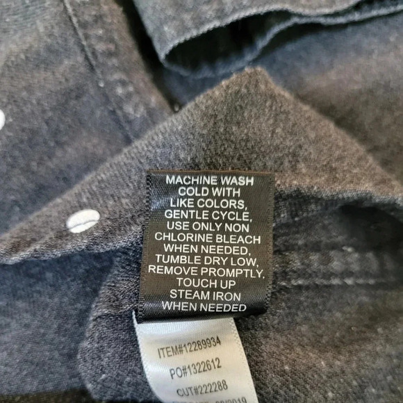 TORRID Gray White Polkadot Long Sleeve Button Up Top Women's Size 3-22/24-3X - Picture 11 of 11